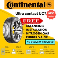 CONTINENTAL UC7 (YEAR 2023/2024 STOCK) 195/55R15 185/55R16 215/55R16 215/55R17 225/55R17 235/50R18195/50R16