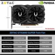 NVIDIA Zotac GTX1660 Super Twin Fan GDDR6 Graphic card GPU