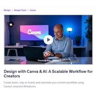Canva Video Course-Design with Canva & AI: A Scalable Workflow for Creators | Learn Canva 2025