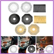 [KokiyaMY] Coffee Grind Measuring Ruler Coffee Bean Grind Measuring Accessories for Bar Bagua Black