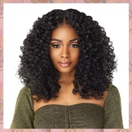 (NVIS) Wig HD Lace Front Wig Middle Parted Curly Big Wave Wig WomenS Wig Easy to Use