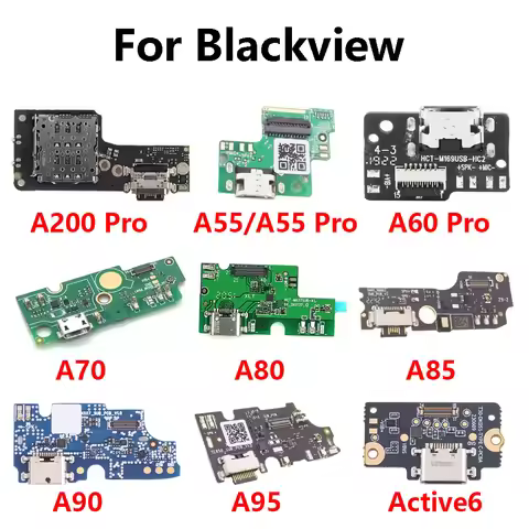 USB Charging Board For Blackview A200 Pro A60 Pro A55 A55 Pro A70 A90 A80 A95 A85 Active 6 Repalceme