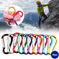 HS [Random Colour] 5 Pcs Durable Coloured Metal Camping Safety Deduct/ Outdoor Lightweight Fishing G