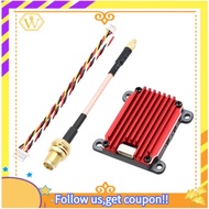 【W】4.9G 1.6W VTX 8CH Video VTX FPV 8CH 1600mW with Audio Video FPV VTX Transmitter Receiver Module V