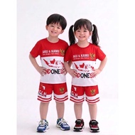 INDONESIAN Children's Clothing Set August 17 for Ages 1-15 Years - Children's August Clothing