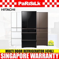 (Bulky) Hitachi R-WXC620KS Multi-Door Refrigerator (474L) - 3 Ticks