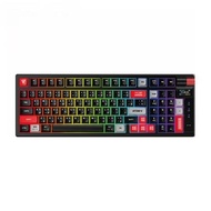 FANTECH ATOM PRO97 คีย์บอร์ดเกมมิ่งไร้สาย Mechanical (สี Black, Blue Switch) รุ่น MK918 BL BK