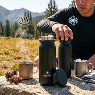 Snow Peak 保溫杯｜真空鈦金屬 ｜TW-501 (500ml）【現貨-只限一件】日本製🇯🇵