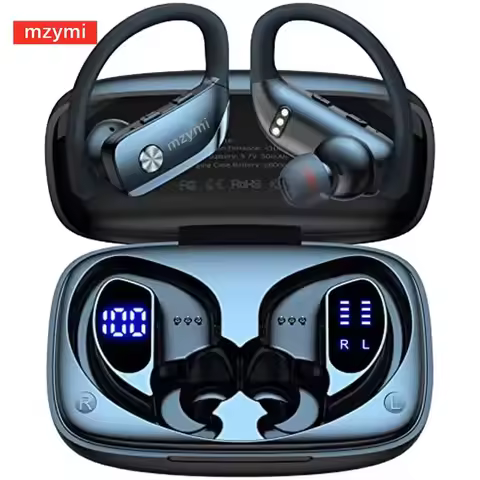 MZYMI T16 Wireless Earbuds Bluetooth Headphones Waterproof Headset Sport Earphones with LED Display 