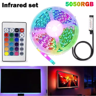 LED RGB length tv light background selectable indoor ambient light Bluetooth APP infrared e-commerce
