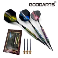 GOODARTS Knight Darts 23g Rainbow Tungsten Steel Darts Set