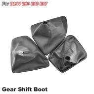 For BMW E36 E30 E87  Car Accessories Manual Gear Shift Knob Gaiter Boot Case + Frame Shifter Collar 
