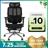 MUSSO H80 PRO Ergonomic Chair 6D Armrest and Adjustable Headrest Game Chair with Adjustable Back Hei