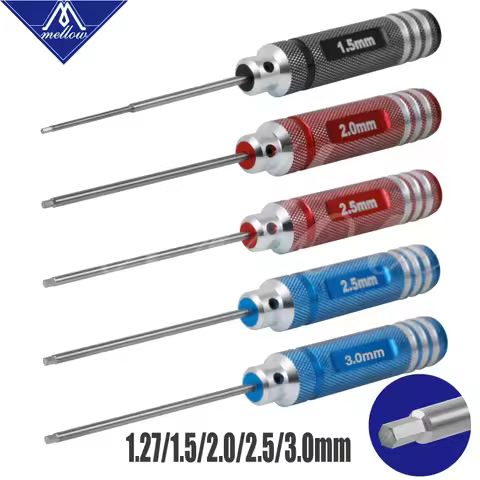 Mellow Quality Screwdriver Tool 1.27 1.5 2.0 2.5 3.0 For 3D Printer Ender 3 Accessories NF-Crazy Hot