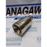 Car Exhaust Edge Variation Round Stainless Steel Inlet 2-inchRemus