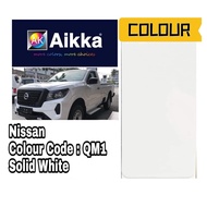NISSAN QM1 SOLID WHITE 2K CAR PAINT / CAT 2K KERETA