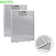 WADEES Kitchen Extractor Fan Filter, Oil-proof Ventilation Cooker Hood Mesh Filter, Easy To Install Detachable 32*26cm Aluminum Mesh Grease Filter Kitchen