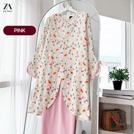 ZOE ARISAH Naddy Kurung Moden Printed Floral Muslimah Wanita Baju Raya 2026 Kurung Modern Bercorak V