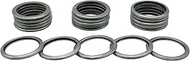 20 PCS Crush Drain Plug Gasket, Fits 3/4So, 13/16, M20 Replace 095-142,65311,11126-AA000 Fit for Che