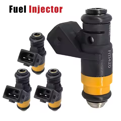 4PCS New Fuel Injector FI11420 108420 For RENAULT SPORT VW AUDI BMW ITB 42lb 440cc SHORT 48mm