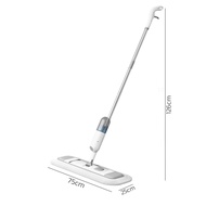 HOMEC ไม้ถูพื้นพ่นน้ำ สเปรย์ม็อบถูพื้น ไม้ถูพื้น spray mop พร้อมผ้าม็อบ ฉีดน้ำได้ หมุนได้ ดูดซับน้ำไ