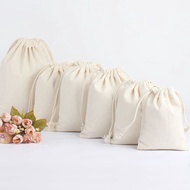 Canvas Katsa Pouch String Bag Rice Bag Packaging Bag Packaging Bag String Bag for Home Storage