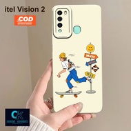 HP Latest iPhone Vision 2 Case - Fashion Case AESTHETIC - Rubber Case - Casing Latest iPhone Vision 