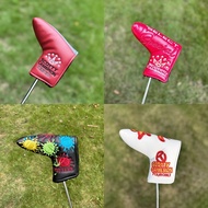 Tit Tit Golf Putter Cover Crown Straight Head Cover Club Protective Cap Cover Iron Wood Cover 9O7U