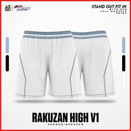 ⌗ ✓  ⏛ AXGG " Kuroko No Basket - Rakuzan Shorts " Anime Jersey Unisex Shorts