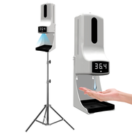 2in1 Non-Contact Infrared Thermal Scanner K9 PRO with 2.1M Tripod Automatic Liquid Soap Dispense Dig