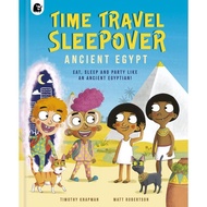 Travel Overnight Time Ancient Egypt English Children's Picture Book Time Travel Sleepover Ancient Eg
