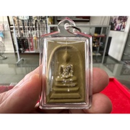 2552 Ck Maha Surasak Phra Somdej 1 Gold Takrut Wat Prado 召坤玛哈苏拉萨，崇笛佛背面1支金符管，亲自原庙恭请，师傅再次开光加持。