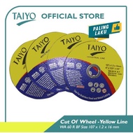 [oddsolshop] pekanbaru/TANTO 4" Cutting Wheel 4 Inch TAIYO