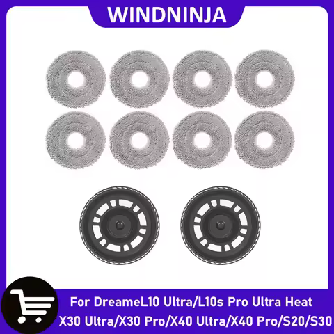 Mop Bracket Mop Pads Parts For Dreame L10s Ultra Gen2 L10/L10s/L10s Pro/L20/L30/L40/X30/X40/D20 Ultr