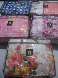 Bedcover KHANSA NAMINA 180x200 set ( King Size )+SPREI+SARUNG BANTAL2 GULING2