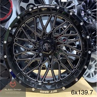[4x4] K2 Model 1359 Sport Rim [Gloss Black] 18x9.5JJ ET-15 (6x139.7) & (6x114.3)