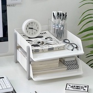 Desktop File Office Folder Storage Rack Organizer Multi-layer4Storage Box Bookshelf Frame LC9U