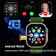 AMOLED HK Ultra ONE Smart Watch With Sim Slot And Wifi 4G/5G Call Android Watch Camera GPS NFC Compass Sport Smartwatch Woman Man Kids Waterproof APP Store Pay D2A5