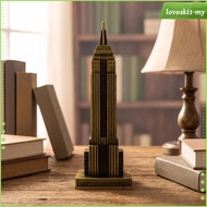 [LovoskibcMY] Empire State Building Model Iconic Building Model Skyscraper Model Detailed
