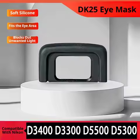 DK-25 Rubber Eyecup for Nikon D5600 D5500 D5300 D5200 D5100 D5000 D3500 D3400 D3300 D3200 D3100 Came