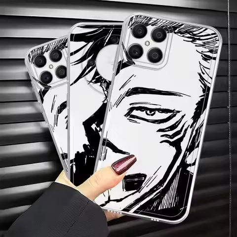 J-Jujutsus K-Kaisens Soft Phone Cover Case for Honor X7b X9a X8b X9b X8a X8 90 Lite