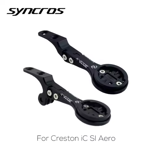 Syncros Front Computer Stand Gopro Mount Speedometer GPS/Garmin/Bryton/Wahoo Inserts Fits Creston IC