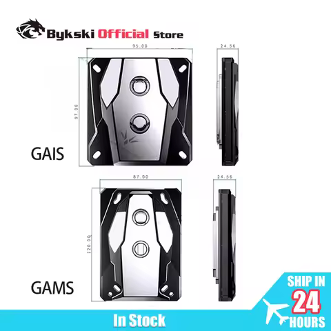 Granzon GAMS/ GAIS CPU Block for INTEL LGA115X 1200 1700 X99 2011 /AMD Ryzen 3/5/7 X470 X570 ThreadR