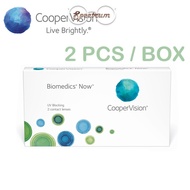 (2  PCS) Cooper Vision Biomedics Now Monthly Disposable Lens Hydrogel Clear Contact Lenses