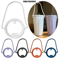ONLYGOODS 2Pcs Water Bottle Handle, Keep Drinks Hot Cold Silicone Insulated Tumblers, Dia 85 to 100m