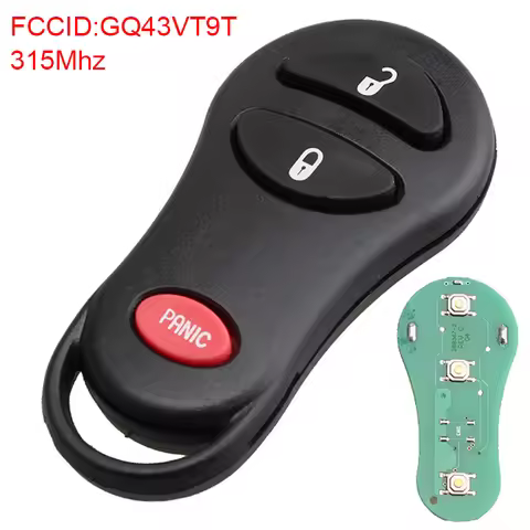 3 Button Car Remote Key Fob Case Shell Fit for Jeep Grand Cherokee 1999 2000 2001 2002 2003 2004 GQ4