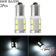 JONY 2Pcs BAX9S H6W 10 SMD Lamp Bulb  LED Light for BMW 3 Series F30 F31