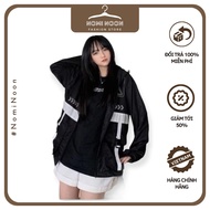 [With Real Video + Photo] Tricos Felt Unisex Jacket Cool 2 Colors Black And White New Update Model - Nomi Noon 629 Jacket