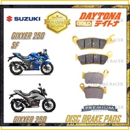 SUZUKI DISC BRAKE PADS  GIXXER 250 GIXXER 250 SF GOLD QUALITY BRC