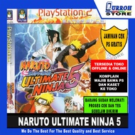 KASET DVD PS2 / PLAYSTATION 2  NARUTO ULTIMATE NINJA 5